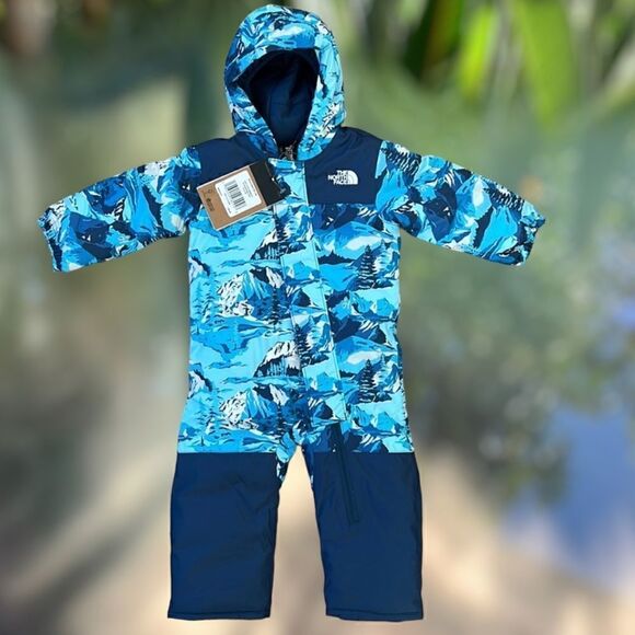 The North Face Infant Baby Toddler Insulated Thermo Snowsuit Size 3-6 Months - Picture 2 of 11